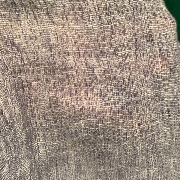 Zara gauzy Linen Tunic Dress, with pockets, blue & white woven fabric, NWT - Picture 11 of 11